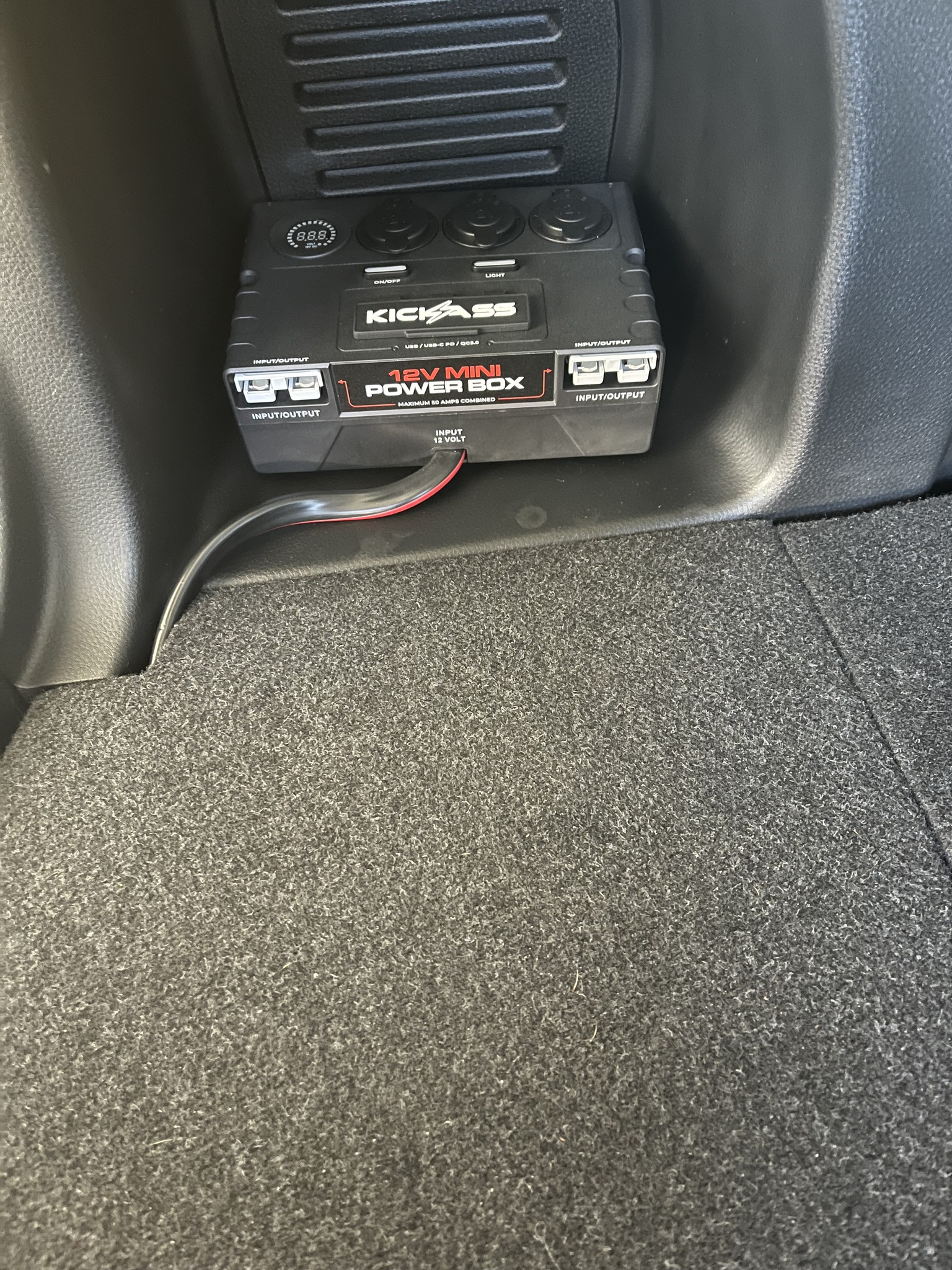 12V power box install
