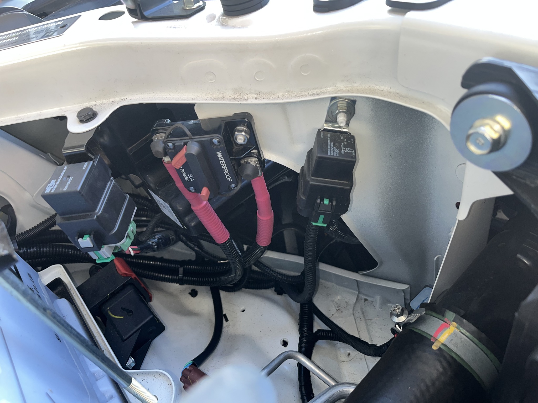 Circuit breaker and protection wiring
